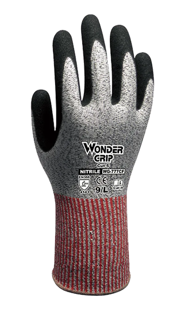 D級鋼絲防割工作手套